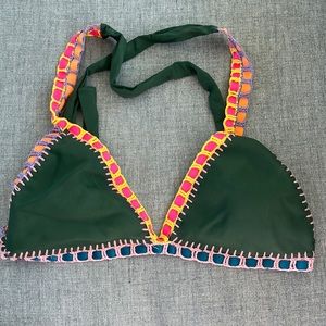 Bikini Knitted edge top